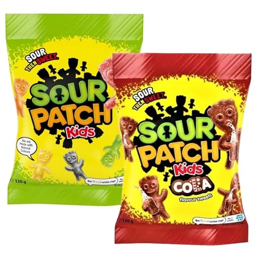 Sour Patch Kids Original & Cola – 2 x 130g Fruchtgummi Doppelpack