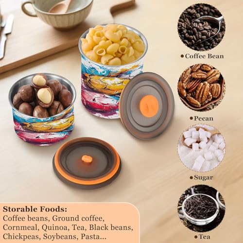 Contenedor de café Qilmy con tapa, acero inoxidable 30oz miniatura 6
