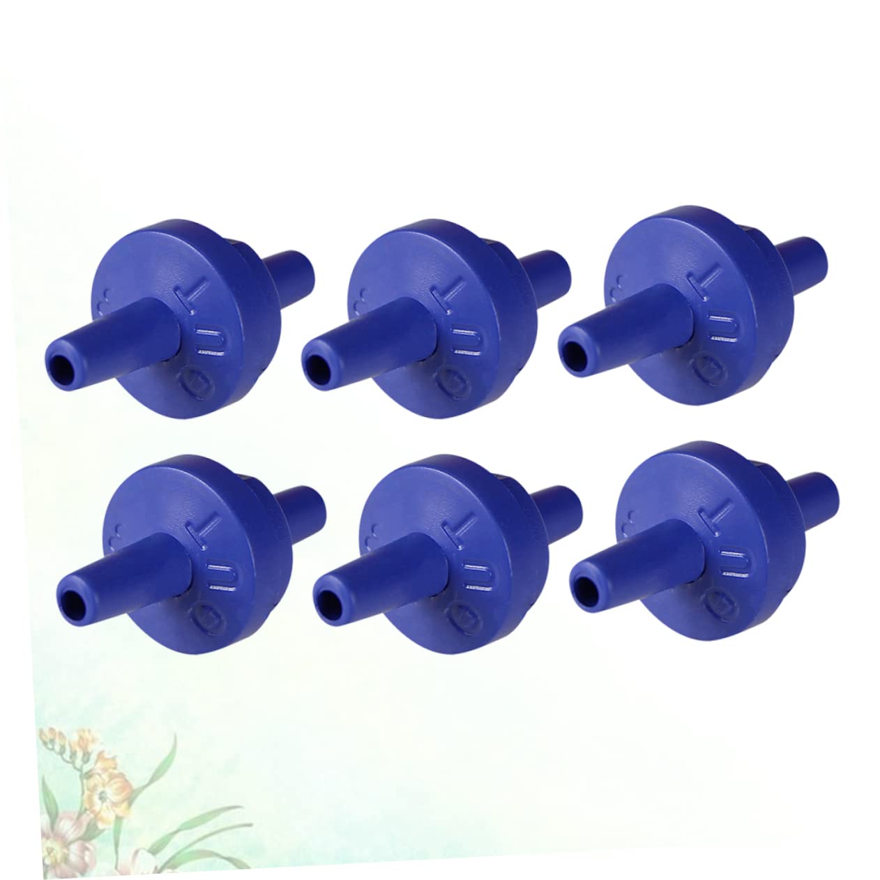 FOMIYES 3sets Plastic One Way Check Valve for Aquarium Air Pump Non-Return Check Air Pump Accessories 15pcs*3