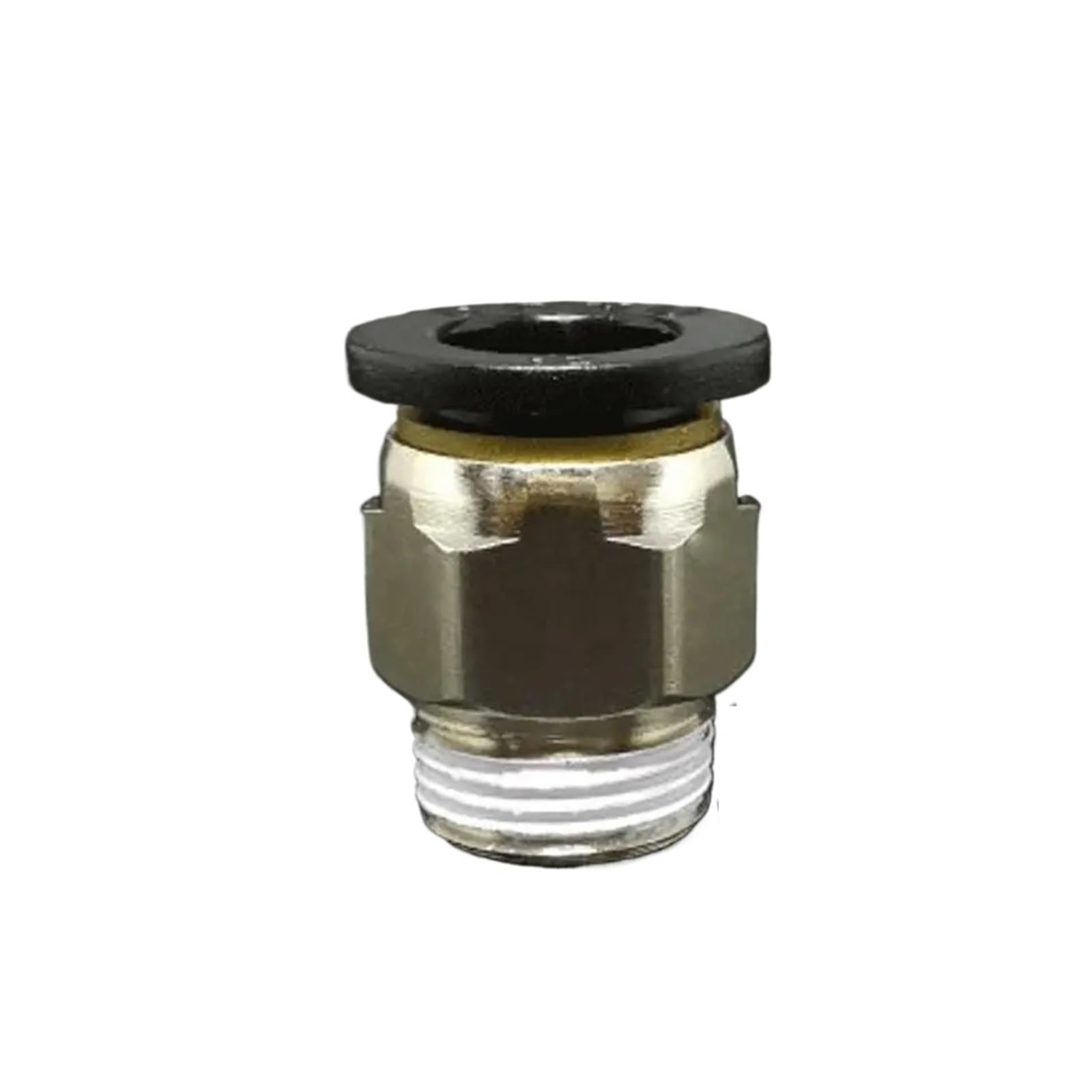 10 pz DN10 G 1 cm maschio x Fit tubo OD 12 mm ottone nichelato tubo pneumatico connettore rapido Push In Accoppiatore Acqua Gas Olio Raccordi idraulici