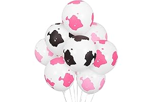 Bachelorette Balloons - Cow Print Latex Balloons