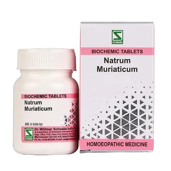 Image of Dr. Willmar Schwabe Natrum Muriaticum Biochemic Tablet30X (25 GM)
