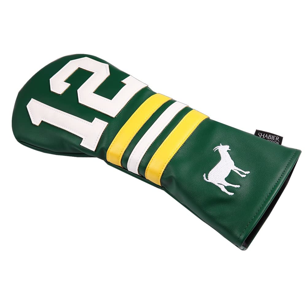 New Football Sports Number Goat Golf Club Headcover