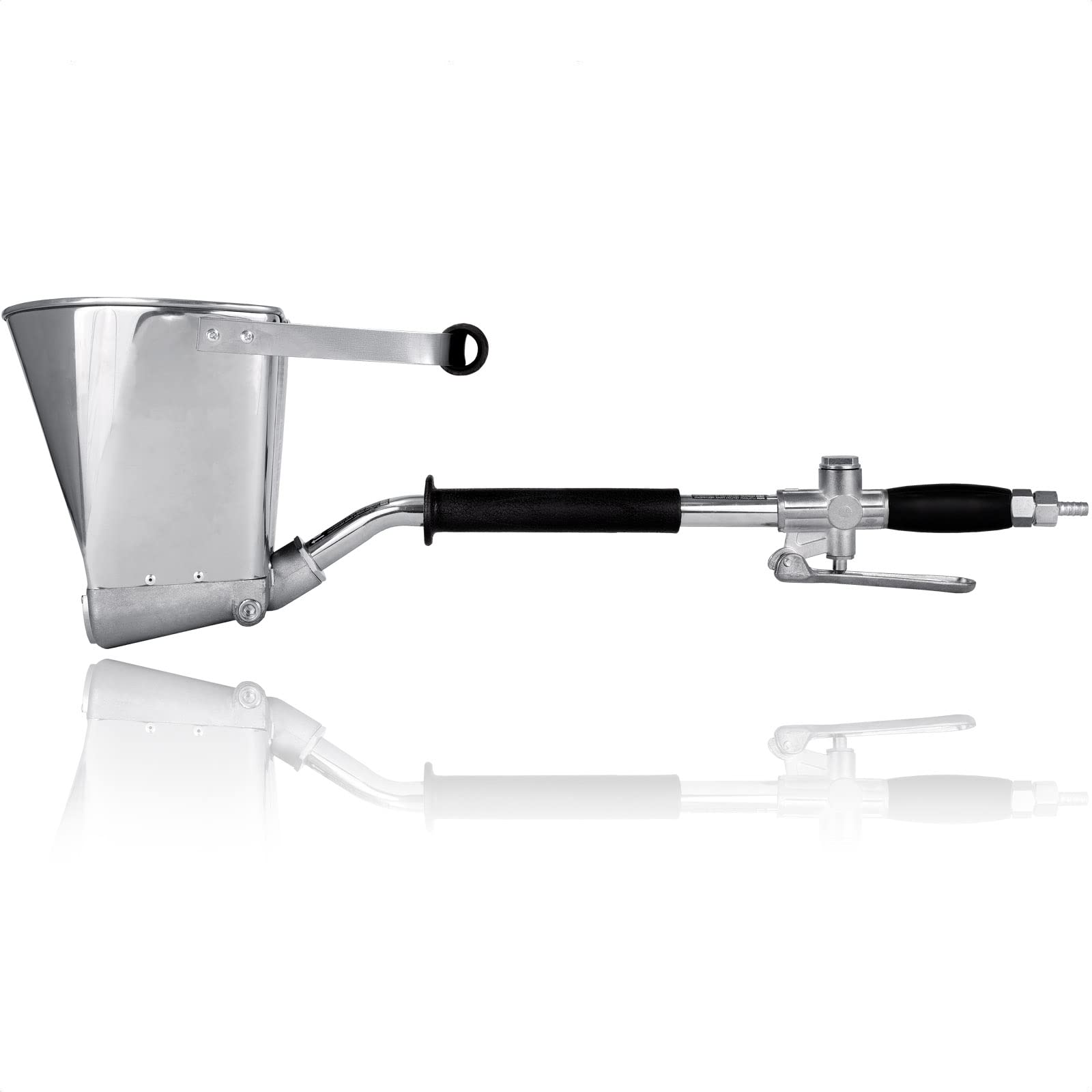 Werku WK500920, Pulverizador Cemento-Estuco, Calidad Profesional, 4 Boquillas 14 mm, Depósito 6 L, Especial Cementos, Masillas, Morteros, Yesos, Estucos