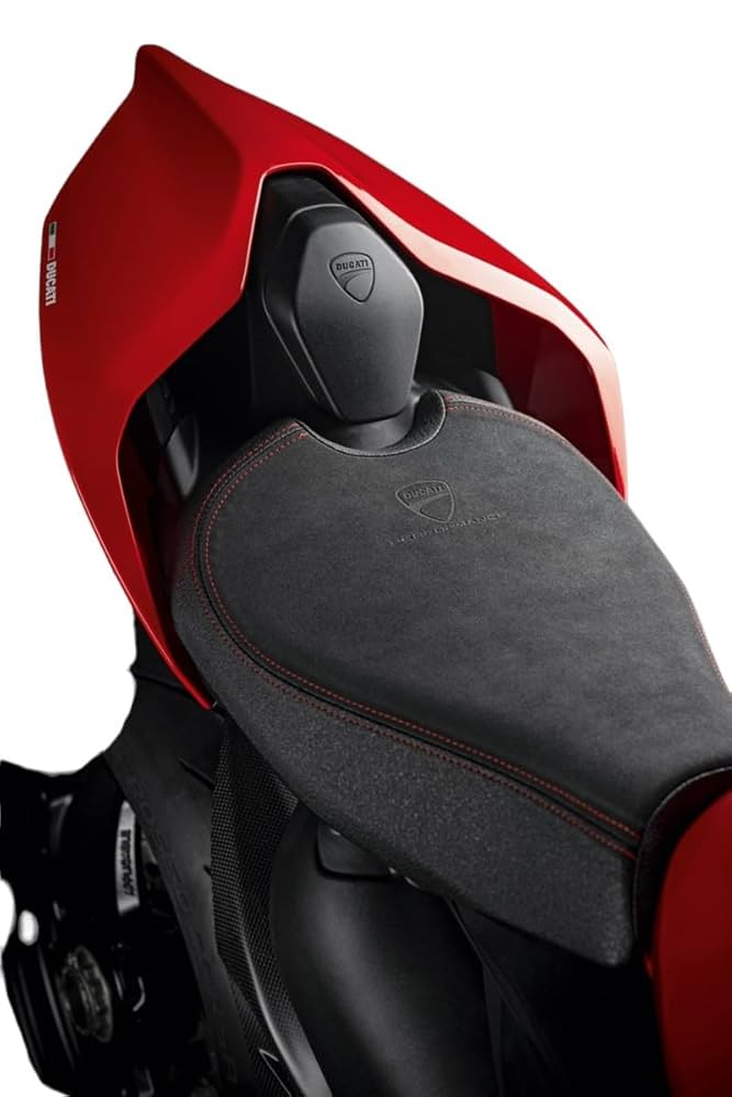 パニガーレv2 レーシングシート テクニカルファブリック製レーシングシート。