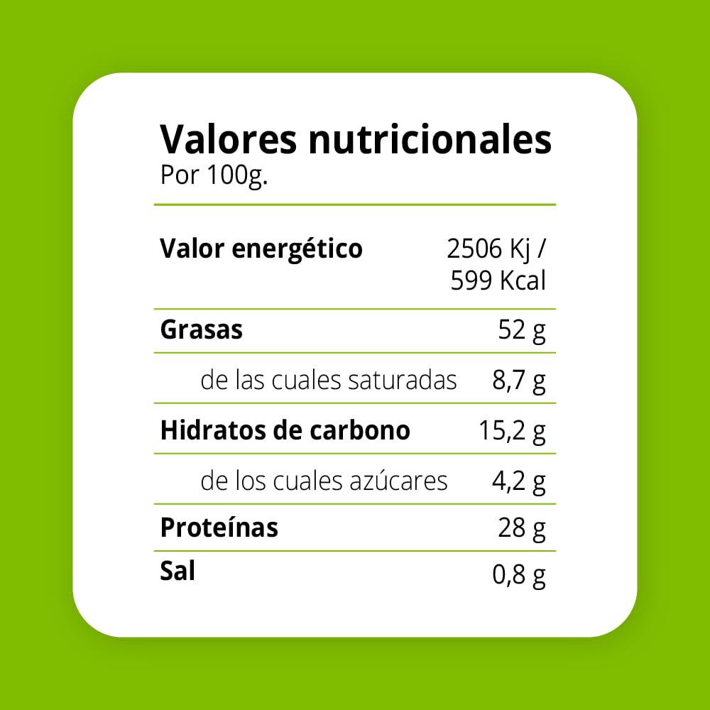 EL NOGAL Frutos Secos Cacahuete Repelado Picante (Con Pimenton y Cayena) Doypack, 125 g (Paquete de 1) — view 2