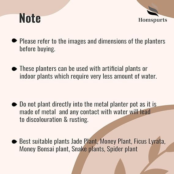 Image of Sunshine Solid Metal Tabletop Planters, Home Decor, Living Room, Office, Restaurant, Table Decor| (Set of 3, Without Plant) (Sky Blue)