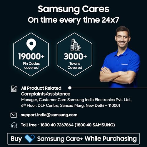 Samsung 396 L, 3 Star, Convertible 5-in-1, Digital Inverter, Frost Free Double Door, Bespoke AI WiFi Refrigerator (RT41HG6A23B1HL, Black DOI, 2026 Model) 14 51iQV0uEhrL