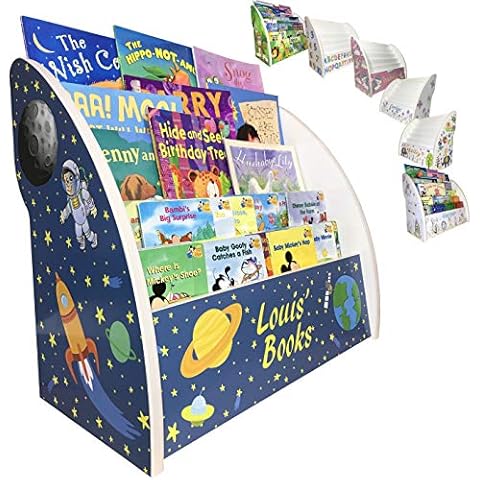 TINYSTANDS Personalised Space Child Bookcase Cover