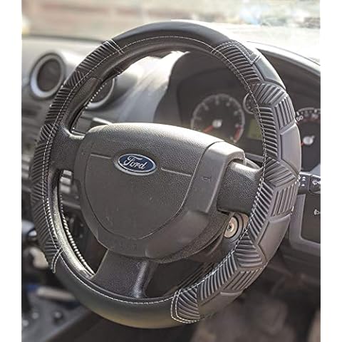 Waterproof Seat Cover Co, Heavy Duty Steering Wheel Cover Designed to fit the Ford Transit Custom Cover
