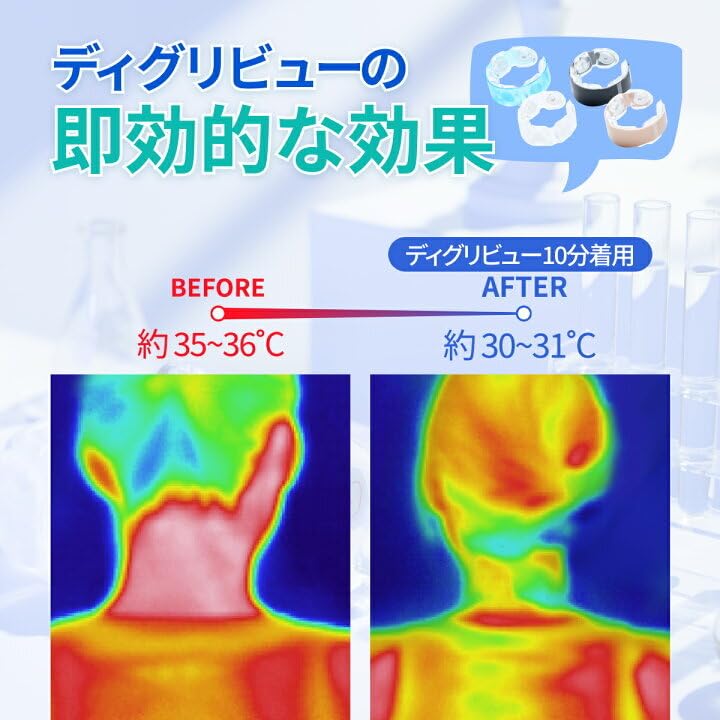 Amazon.co.jp: DEGREVE ディグリビュー ネックケア ネッククーラー