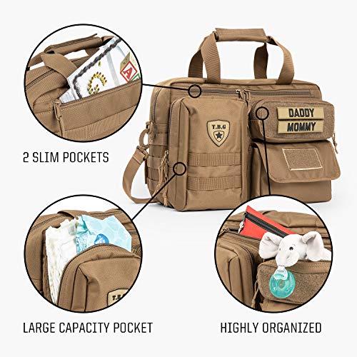Tactical Baby Gear Deuce 2.0 Tactical Diaper Bag (Black Camo) - Thumbnail 2