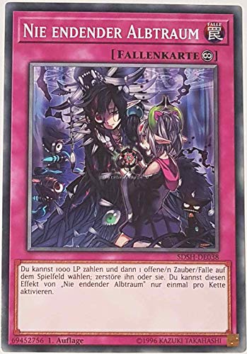 Yu-Gi-Oh SDSH-DE038 Nie endender Albtraum Common Deutsch 1. Auflage