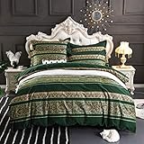 Photo Gallery ustide - set di biancheria da letto in 3 pz, composto da copripiumino e 2 federe; in 100% cotone di alta qualità, stile bohémien multicolore, cotone, color 6, king Photo Gallery ustide - set di biancheria da letto in 3 pz, composto da copripiumino e 2 federe; in 100% cotone di alta qualità, stile bohémien multicolore, cotone, color 6, king
