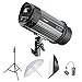 Produktbild Neewer 250W Studioblitz Röhrenblitz Fotografie Beleuchtungs-Installationssatz: Monolicht, 6,5 Fuß Lichtständer, Softbox, RT-16 Funkauslöser-Set, 33 Zoll Studioschirm für Video und Portrait Aufnahmen
