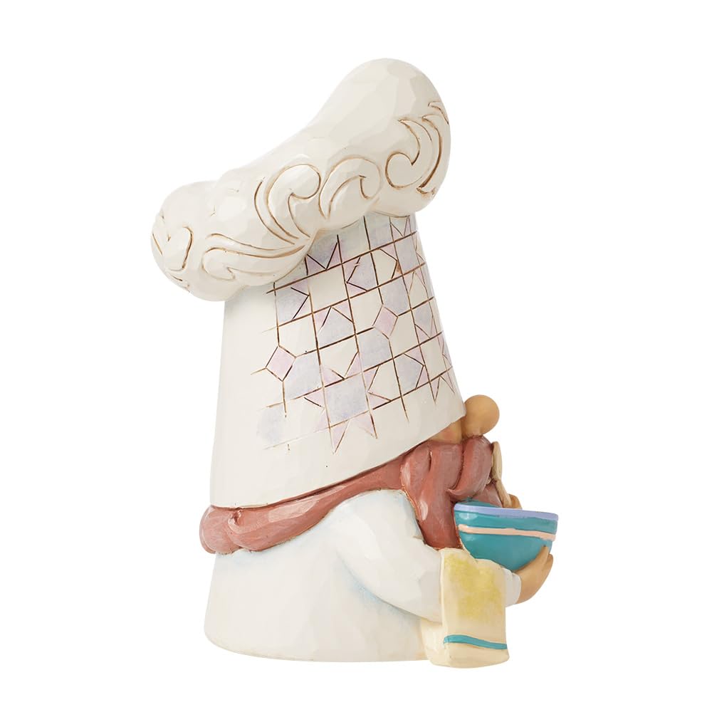 Enesco Jim Shore Heartwood Creek Four Seasons Bon Appetit! Chef-Zwerg Figur