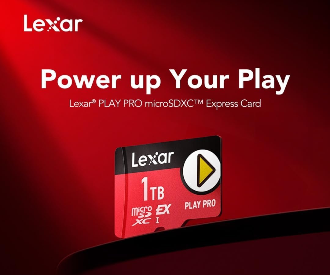 Lexar PLAY PRO microSDXC Expressカード 1TB Switch対応