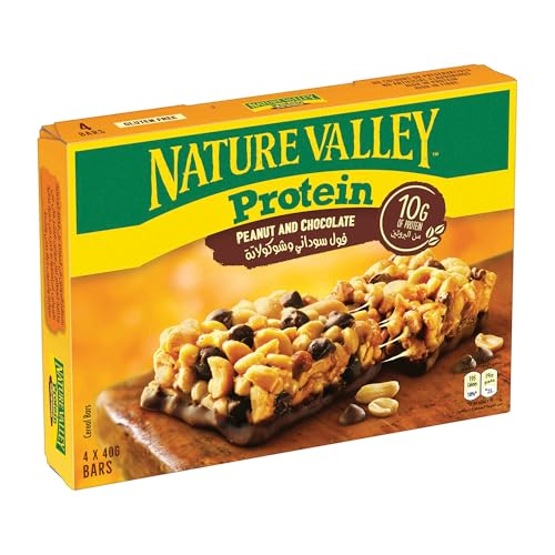 Nature Valley Protein Peanut And Chocolate Bar 4 x 40g