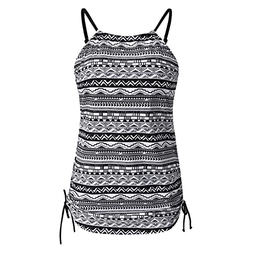 Maillot de bain tankini ventre plat avec short couvrant et coloré