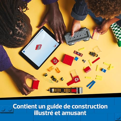 Lego City Camion De Pompier Avec Echelle 60463 Lego La Boite - vue 7