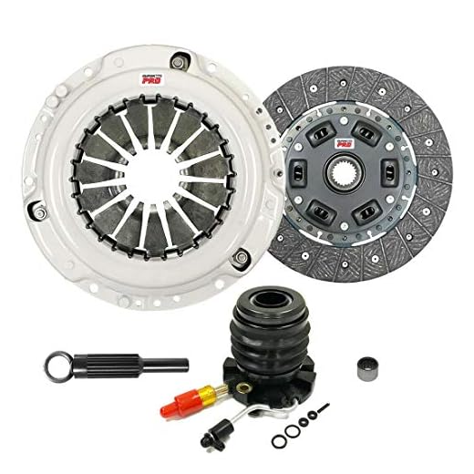 ClutchMaxPRO Heavy Duty OEM Clutch Kit with Slave Cylinder Compatible with 1995-2011 Ford Ranger 1995-2010 Mazda B2300 1998-2001 B2500 11/1994-2008 B3000 2.3L 2.5L 3.0L (CP07141HDWS-CK)