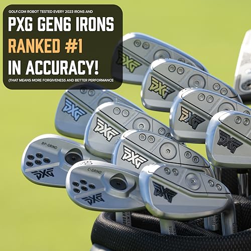 PXG Irons - Black Ops, GEN7, GEN6 Right Handed Golf Irons Sets in Regular, Stiff, X-Stiff, Senior and Ladies Flex with Configurations for Men and Women Golfers