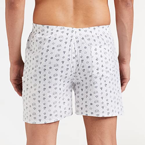 Image of Longies Men's Cotton Printed Regular Boxer Shorts