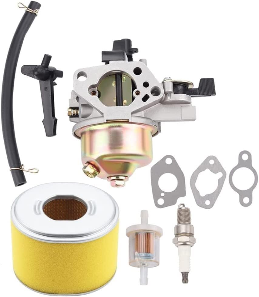 YAEGER GX240 Carburetor w Air Filter Fuel Line for GX270 GX 240 270 270cc 8HP 9HP Engine WT30X Water Pump 16100-ZH9-W21