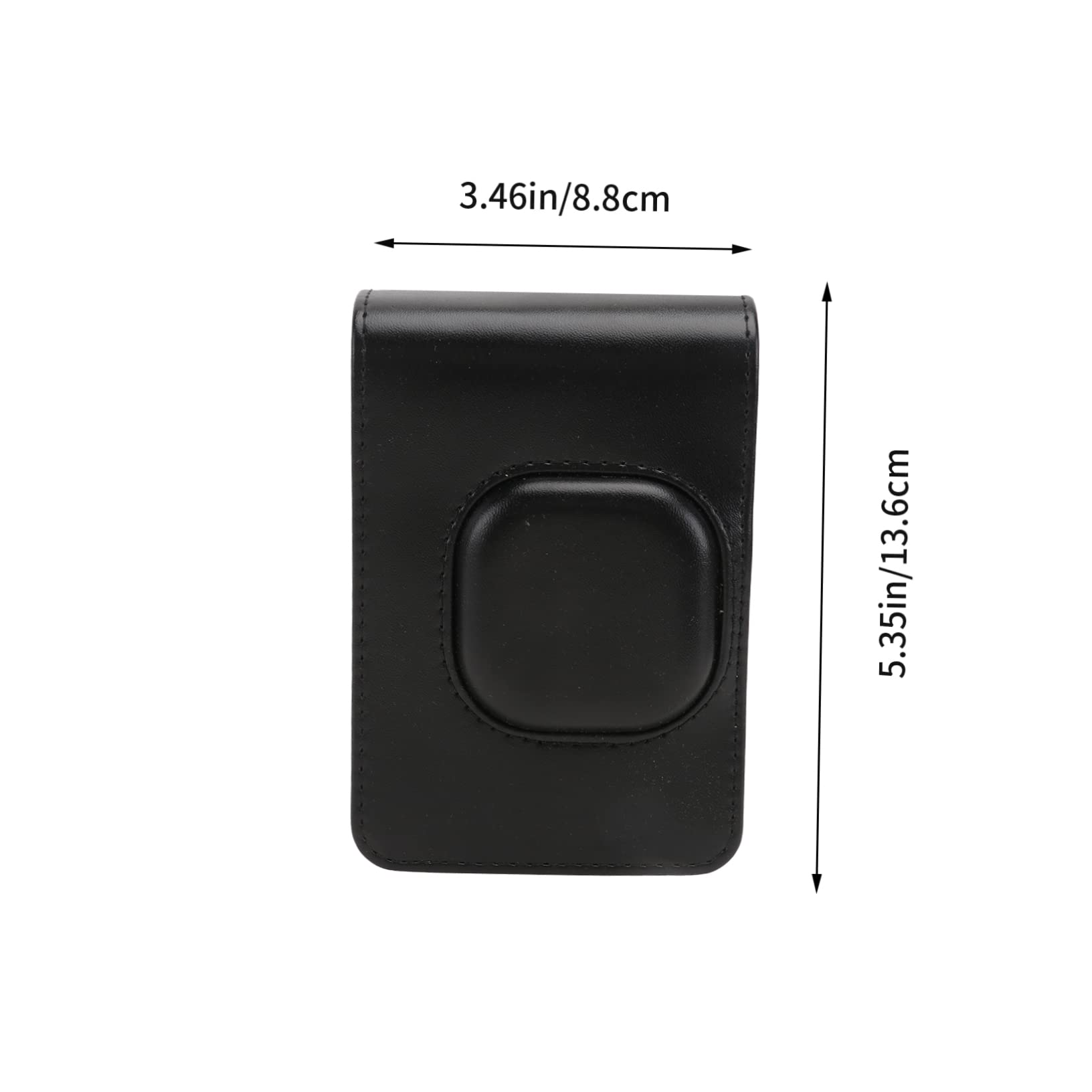ARTIBETTER Camera Storage Bag for Mini Protective Pouch Adjustable Shoulder Straps Pu Leather Idea