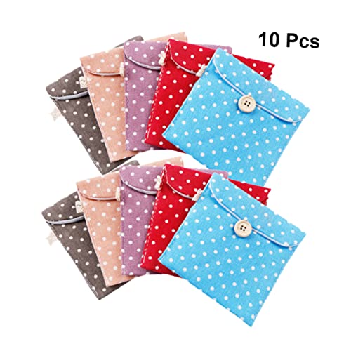 Bolsa de almacenamiento portátil para toallas sanitarias Beavorty 10 unidades miniatura 7