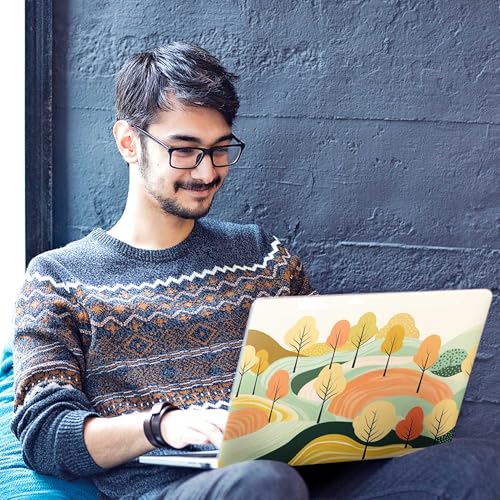 Image of Galaxsia Floral D9 Full Body Vinyl Laptop Skin /Sticker /Cover Upto 15.6 Inches Laptops Laminated-Removable-HD Quality Compatible for Hp-Dell-Sony-Lenovo-Asus etc.(15x10 Inches)