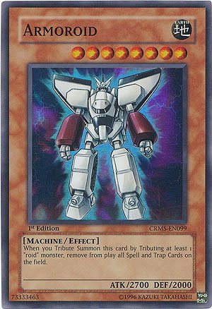 Yu-Gi-Oh! - Armoroid (CRMS-EN099) - Crimson Crisis - 1st Edition - Super Rare