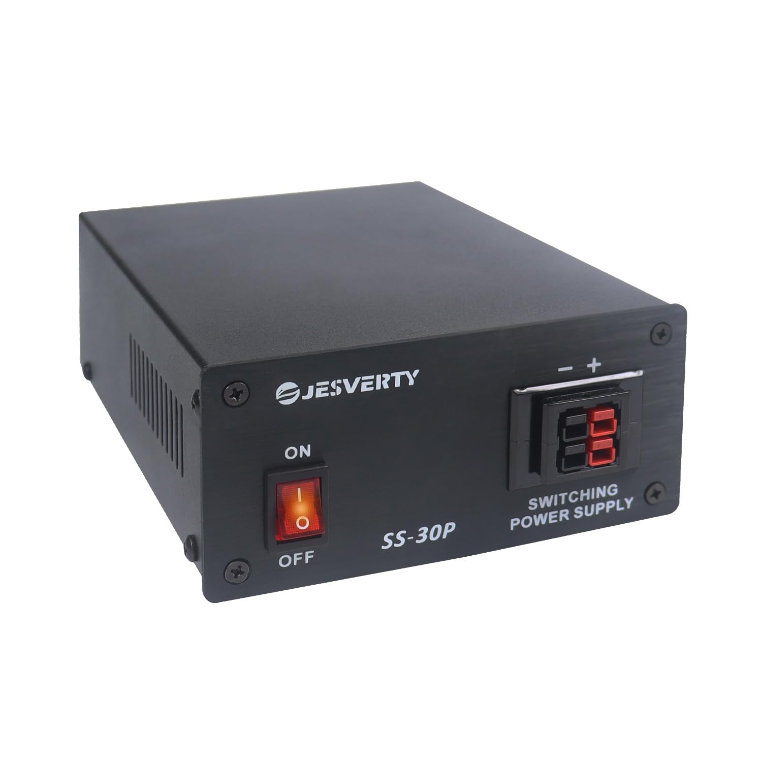 JESVERTY SS-30P 13.8V 30A DC Regulated Universal Compact Bench Power Supply, AC-DC Power Converter, 20W USB & Type-C Quick-Charge, Anderson Connectors