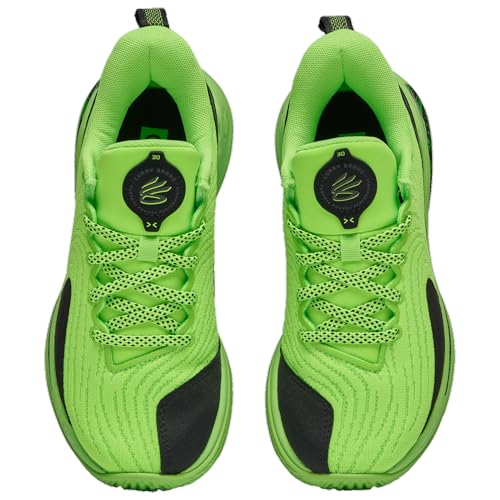 Under Armour Curry 12 EXTL - Boys' Grade School (Green/Black)4