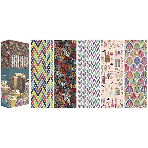 Andina 1016001 - Rollo papel de regalo, 50 unidades