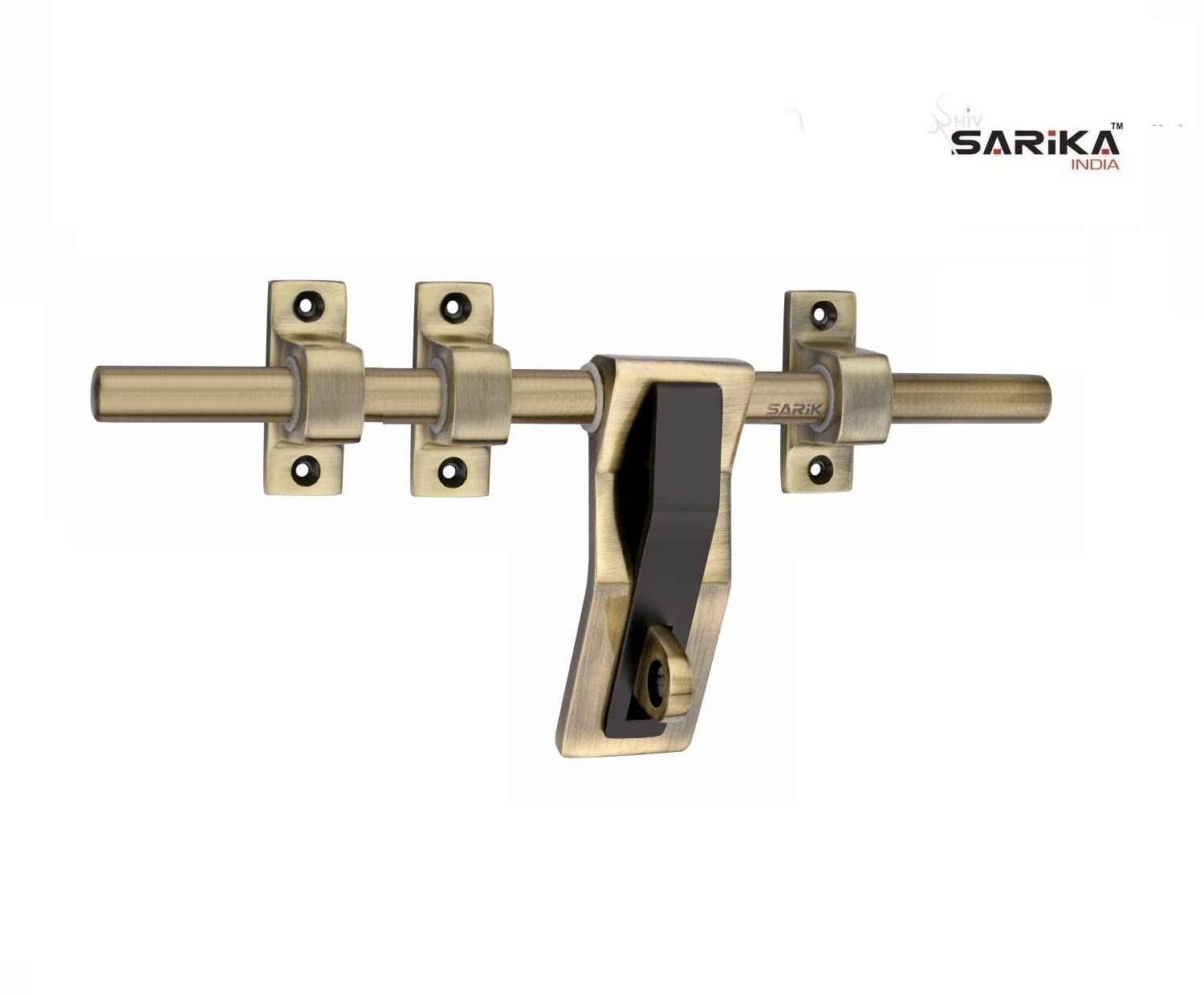 Soul Craft Galaxy 12" Zinc Aldrop | Fancy Aldrop for Door Fitting Kit, Door Accessories |Antique Brass | Only for Double Door |017 — Amazon image 5