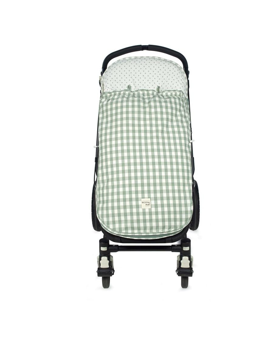 Walking Mum Saco Silla De Paseo Remy Entretiempo, Uso Universal Y Compatible Con La Mayoría De Los Carros, Verde, 36358, 1.0 Unidad