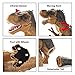 JOYIN LED Light Up Remote Control Dinosaur, Electronic RC Toys Educational Walking and Roaring Realistic T-Rex Dinosaur Toys with Mist Spray for Toddlers Boys Girls