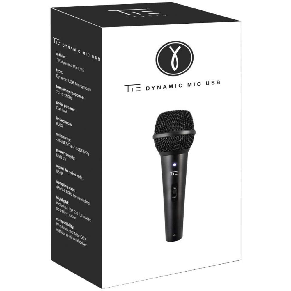 TIE Studio Studio 19-90011 Dynamic MIC USB-Mikrofon Kabelgebunden