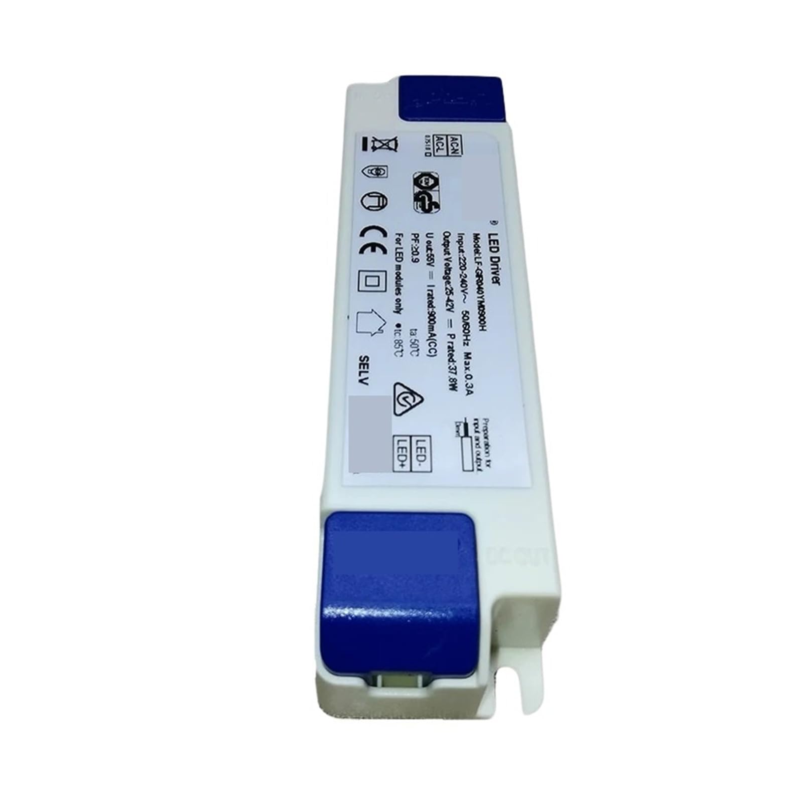 Controlador LED DC 25-42V fuente de alimentación para luz descendente y carril