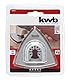 kwb Multitool Schleifplatte für Delta-Schleifer, inkl. Multitool Aufsatz, Quick Stick, ideal für holz, Metall und Silberschliff