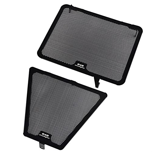 Protection Radiateur Moto Moto Aluminium Refroidisseur D'huile Protecteur Garde Radiateur Grille Garde Couverture pour Ducati 848 Streetfighter 848 Street Fighter Cover