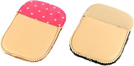 2 x Polishing Gloves, Fleece Cloth for Polishing Shoes, Leather Boots and Leather Shoes (Random Color)