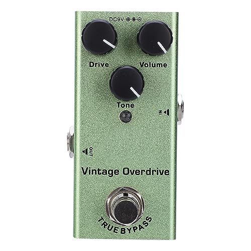 Shipenophy Overdrive Bypass 11 × 6 × 5 Pédale D’effet Guitare Overdrive Vintage Mini Portable True Bypass Alliage D’aluminium Dc 9v Jdf 01 - Les Beatles, Paul McCartney, John Lennon, RIngo Starr, George Harrison Shipenophy Overdrive Bypass 11 × 6 × 5 Pédale D'effet Guitare Overdrive Vintage Mini Portable True Bypass Alliage D'aluminium Dc 9v Jdf 01 – Image 4