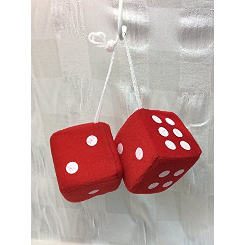 赤いサイコロ Amazon.co.jp: サイコロFuzzy Dice (レッド) アメリカン雑貨