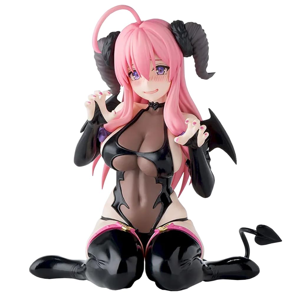 Zhongkaihua Ideura Shizuri Figure 13CM Sitting Little Devil Uniform Model Statue Anime Girl Action Figures Collection Ornaments Gifts