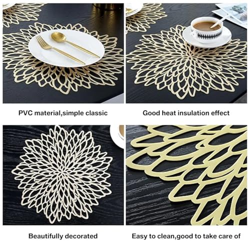 Sets de table lavables et dessous de plat résistants à la chaleur