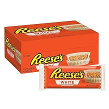 Reeses White Creme Peanut Butter Cups, 1.5 oz, 24 Count