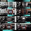 2024 New 12.1 inch Android Car Stereo Radio GPS Navigation for GMC Yukon Sierra Chevrolet Tahoe Avalanche Silverado Suburban Vertical Screen PX6 4G+64G in Dash Kit Multimedia Player Head Unit