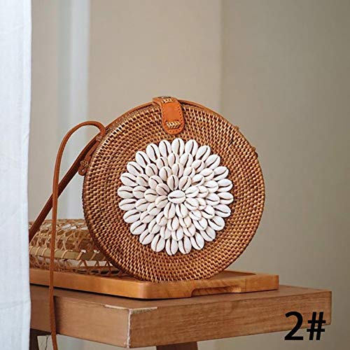 straw shell bolsa